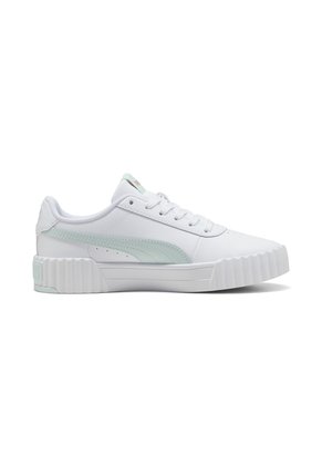 Tenis Zapatillas Marca Puma Original Carina 30 Blanco Mujer