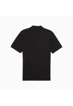 Camisa Polo Marca Puma Ess No 1 Logo Original Negro Hombre