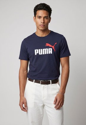 Camiseta PUMA Essentials 2 Logo No. 1 Azul