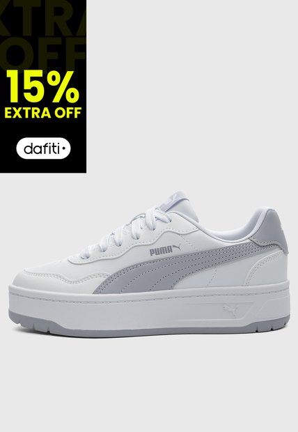 Tenis Lifestyle PUMA Court Lally Skye Blanco