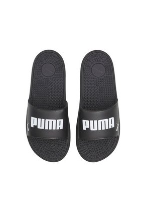Sandalia Puma Hombre Softride Slide Massage Negro Deportivo