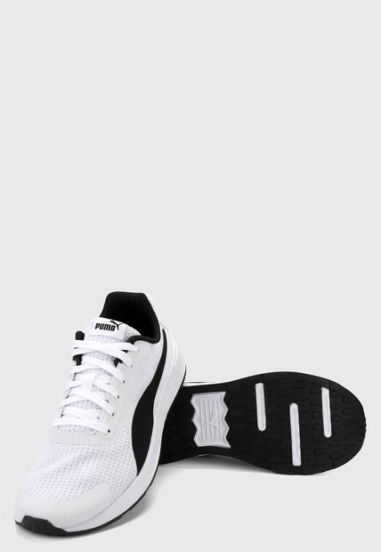 Tenis Lifestyle Blanco Negro Puma Value Attack Runner