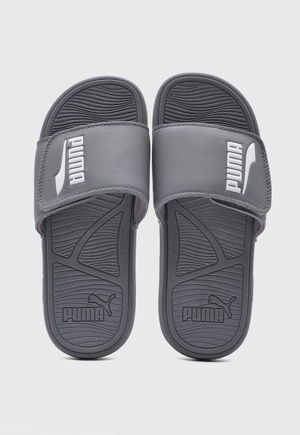 Playera Gris-Blanco PUMA Cool Cat 2.0 V Fs Bx