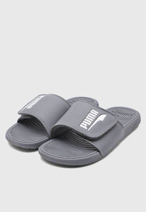 Playera Gris-Blanco PUMA Cool Cat 2.0 V Fs Bx