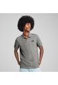 Camisa Tipo Polo Puma Ess No. 1 Logo Pique Gris Hombre de Puma