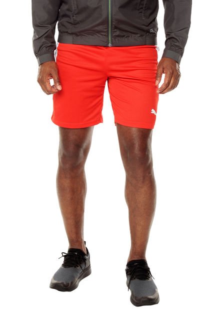 Pantaloneta Rojo-Blanco Puma Bts Shorts