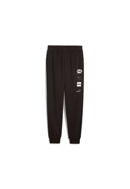 Pantalon Deportivo Puma Original Power Graphic Negro Hombre