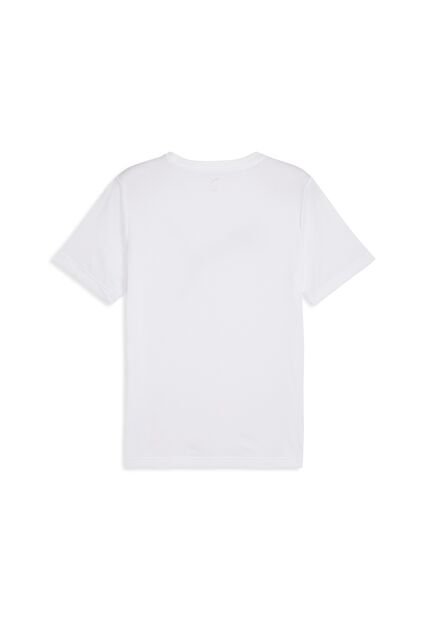 Tshirt Puma Original Essential Logo Poly Blanco Para Hombre