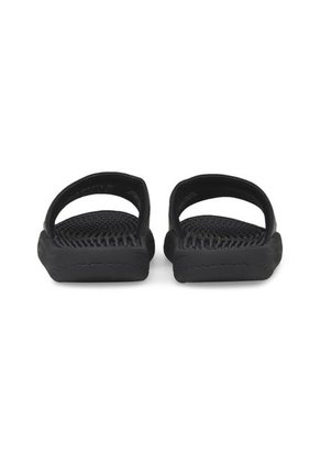 Sandalia Puma Hombre Softride Slide Massage Negro Deportivo