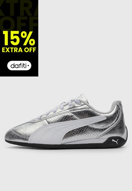 Tenis Lifestyle PUMA Replicatch Metallic Plateado