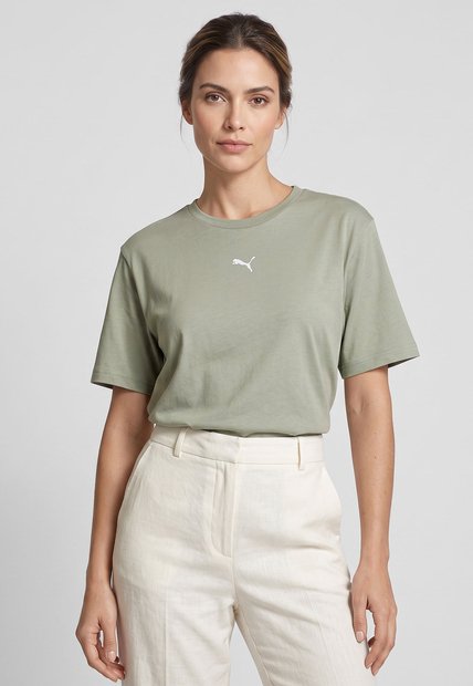 Camiseta Puma Essentials Verde