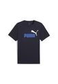 Camisa Deportiva Puma Ess 2 Color Azul  No.1 Logo Hombre de Puma