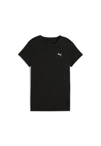 Camisa Deportiva Puma Original Logo (Poly) Negro Mujer Puma