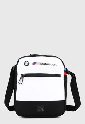Bolso Manos Libres Blanco-Negro Puma BMW M Motorsport Lifestyle