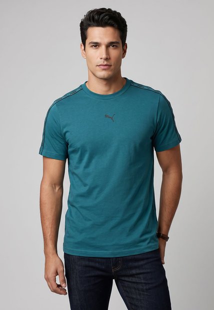 Camiseta Puma Essentials Verde