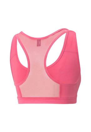 Top Bra Marca Puma Original Mid Impact 4 Keeps Rosa Mujer