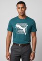 Camiseta Puma Graphic Wording Verde de Puma
