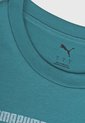 Camiseta Puma Graphic Wording Verde de Puma