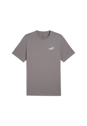 Camisa Deportiva Puma Original Ess Small N1 Logo Gris Hombre Puma
