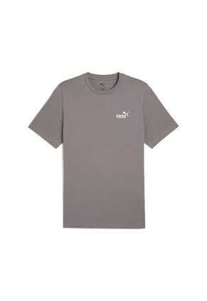 Camisa Deportiva Puma Original Ess Small N1 Logo Gris Hombre