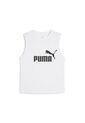 Camisa Deportiva Puma Original Ess N1 Logo Blanco Mujer de Puma