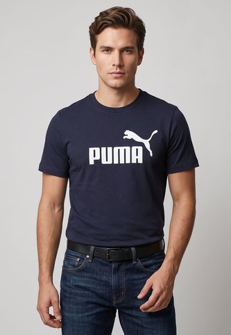 Camiseta Puma Essentials No. 1 Azul Puma