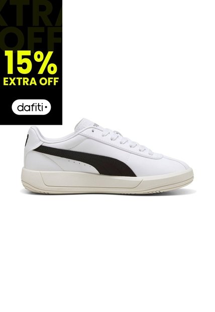 Tenis Marca Puma Club Original Blanco Mujer