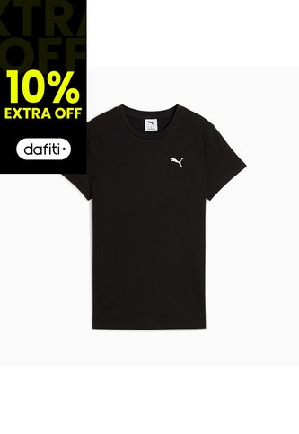 Tshirt Camisa Marca Puma Elevated Rib Original Negro Mujer Puma