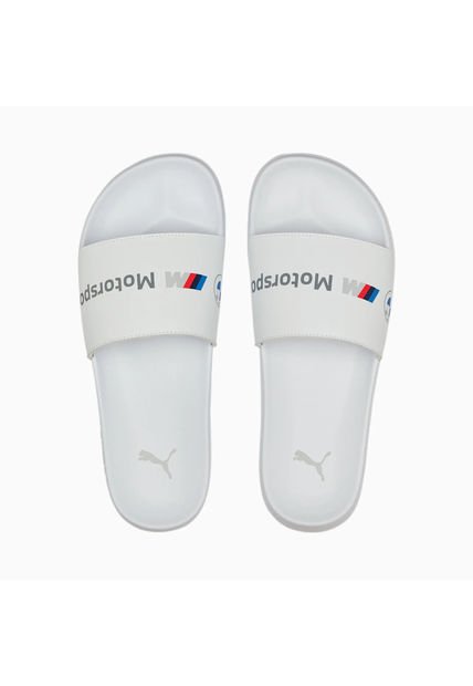Sandalias Puma Para Hombre Bmw Mms Logo Leadcat  Blanco