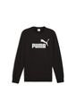 Hoodie Puma Original Ess No 1 Logo Crew Tr Negro Hombre de Puma