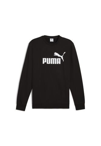 Hoodie Puma Original Ess No 1 Logo Crew Tr Negro Hombre Puma