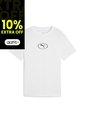 Camisas Deportivas Puma Sport Rib Collar B Blanco Para Niños de Puma