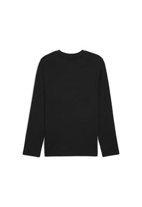 Camisa Deportiva Puma Ess No. 1 Logo Longsleeve Negro Hombre