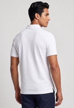 Polo Puma Essentials Blanco