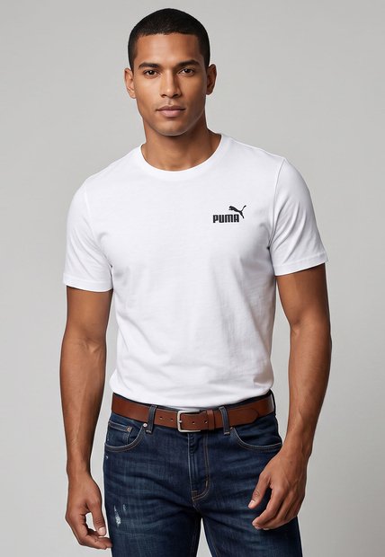 Camiseta Puma Essentials No. 1 Blanco