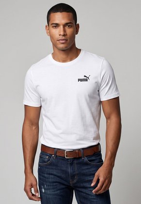 Camiseta Puma Essentials No. 1 Blanco