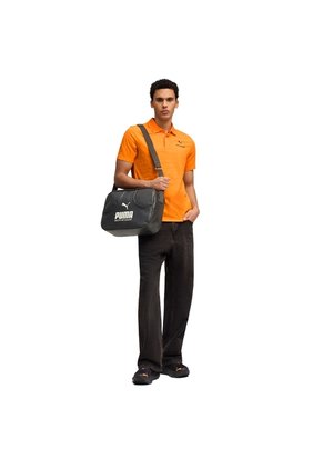 Camisa Tipo Polo Puma Original Mc-Laren Small Naranja Hombre