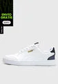 Tenis Lifestyle Blanco-Azul Navy-Dorado Puma Shuffle de Puma