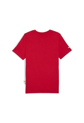 Camisa Deportiva Puma Ferrari Tonal Shield Rojo Para Hombre