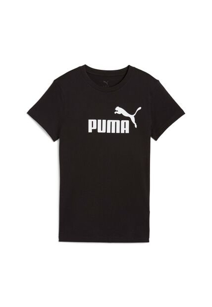 Camisa Deportiva Puma Original Ess No1 Logo Negro Mujer