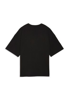 Camisa Deportiva Puma Originals Ess Graphics Leo Negro Mujer