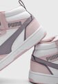 Tenis PUMA Rebound V6 Mid Blanco de Puma