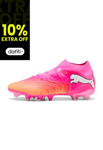 Guayos Puma Originales Future 9 Pro FG / AG Rosa Para Hombre Puma