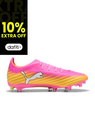 Guayos Puma Originales Ultra 6 Match FG/AG Rosa Para Hombres Puma