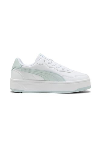Tenis Puma Court Lally Skye Original Blanco Azul Mujer Puma