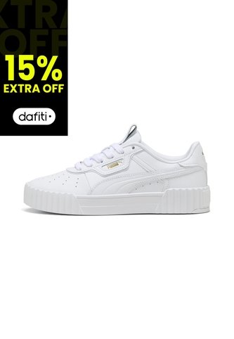 Tenis Deportivos Marca Puma Carina 30 Original Blanco Mujer Puma