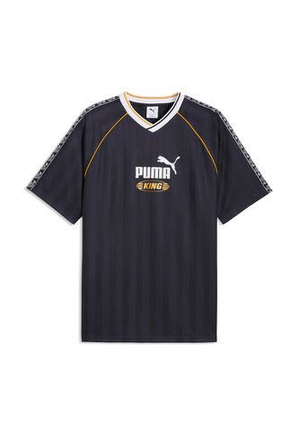 Camisa Deportiva Puma Original King Relaxed Azul Para Hombre Puma