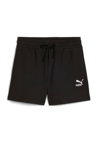 Pantaloneta Deportiva Puma Original Class Ribbed Negro Mujer Puma