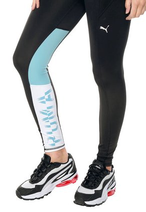 Leggings Negro-Azul-Blanco Puma FEEL IT 7/8 TIGHT VERSION