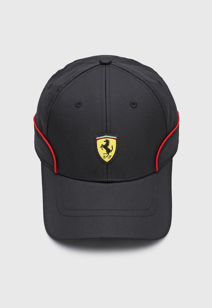 Gorra Negro-Rojo-Amarillo Puma Ferrari Sportswear Race BB